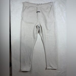 Essentials Fear of God FoG XL Cream High Pile Fleece Sweatpants  Joggers